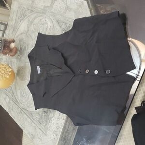 KENZO 1980 MENS wool blend suit vest medium